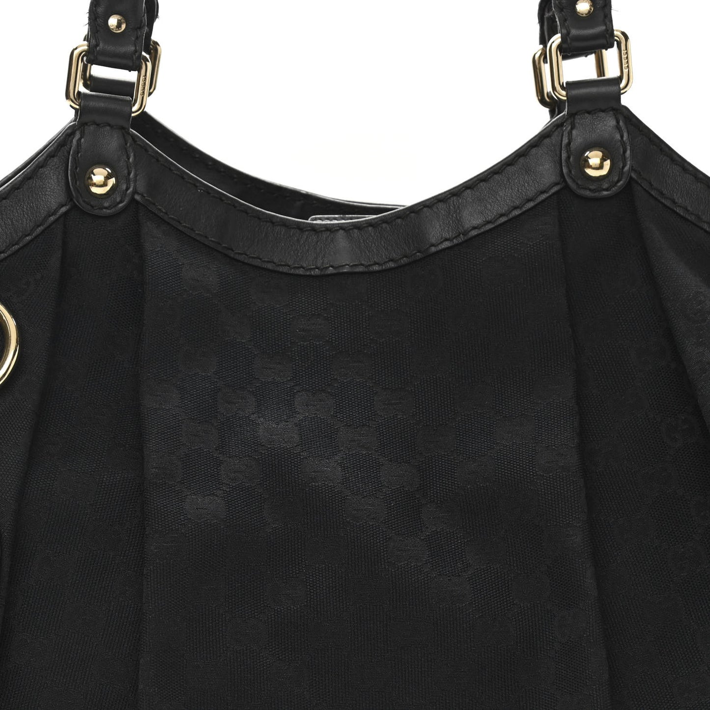 Monogram Large Sukey Black