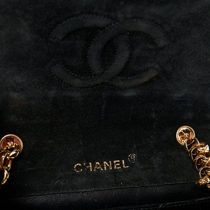 Chanel Suede Quilted Mini Flap Black 6 of 11