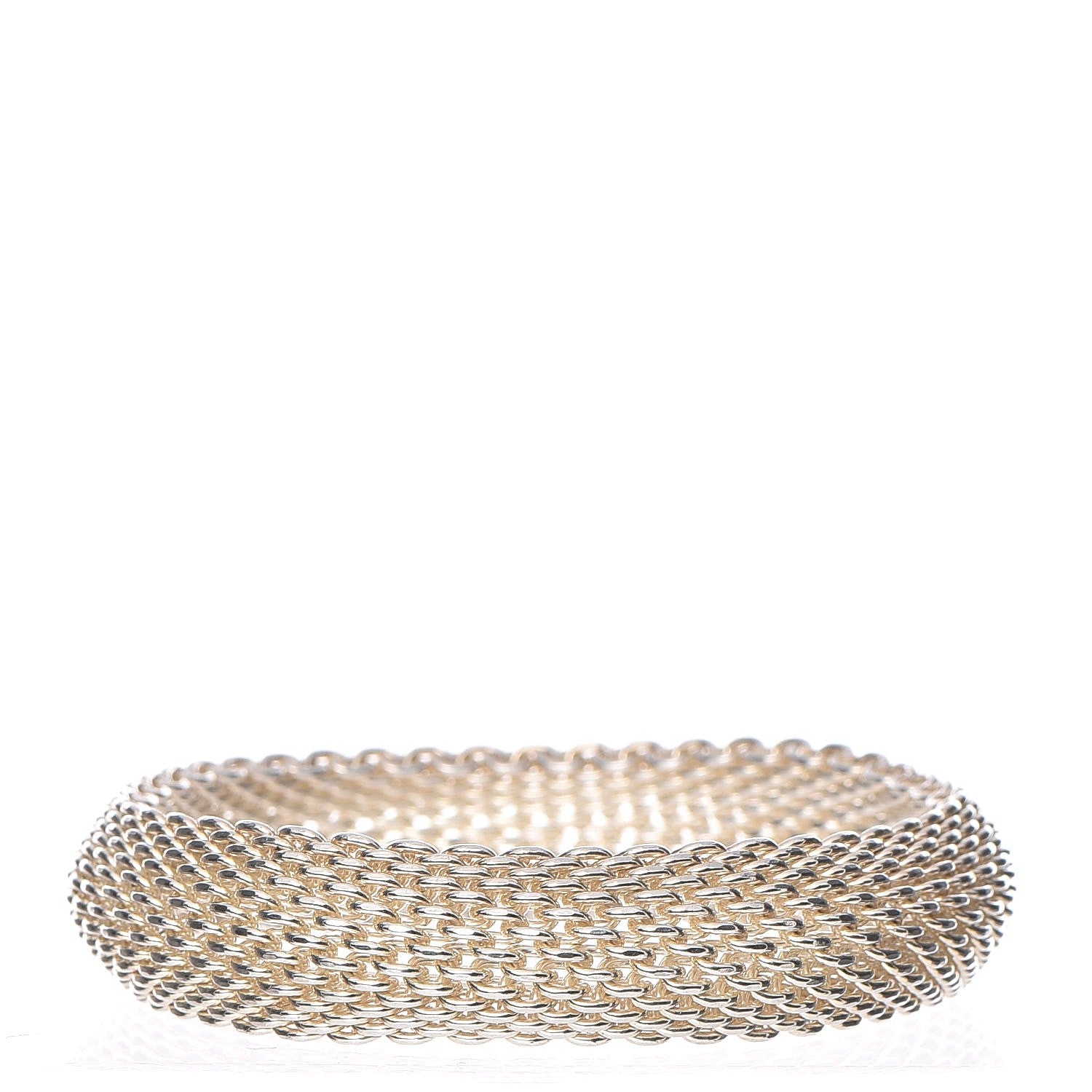Tiffany Sterling Silver Somerset Mesh Bracelet 3 of 5