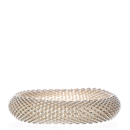 Tiffany Sterling Silver Somerset Mesh Bracelet 3 of 5