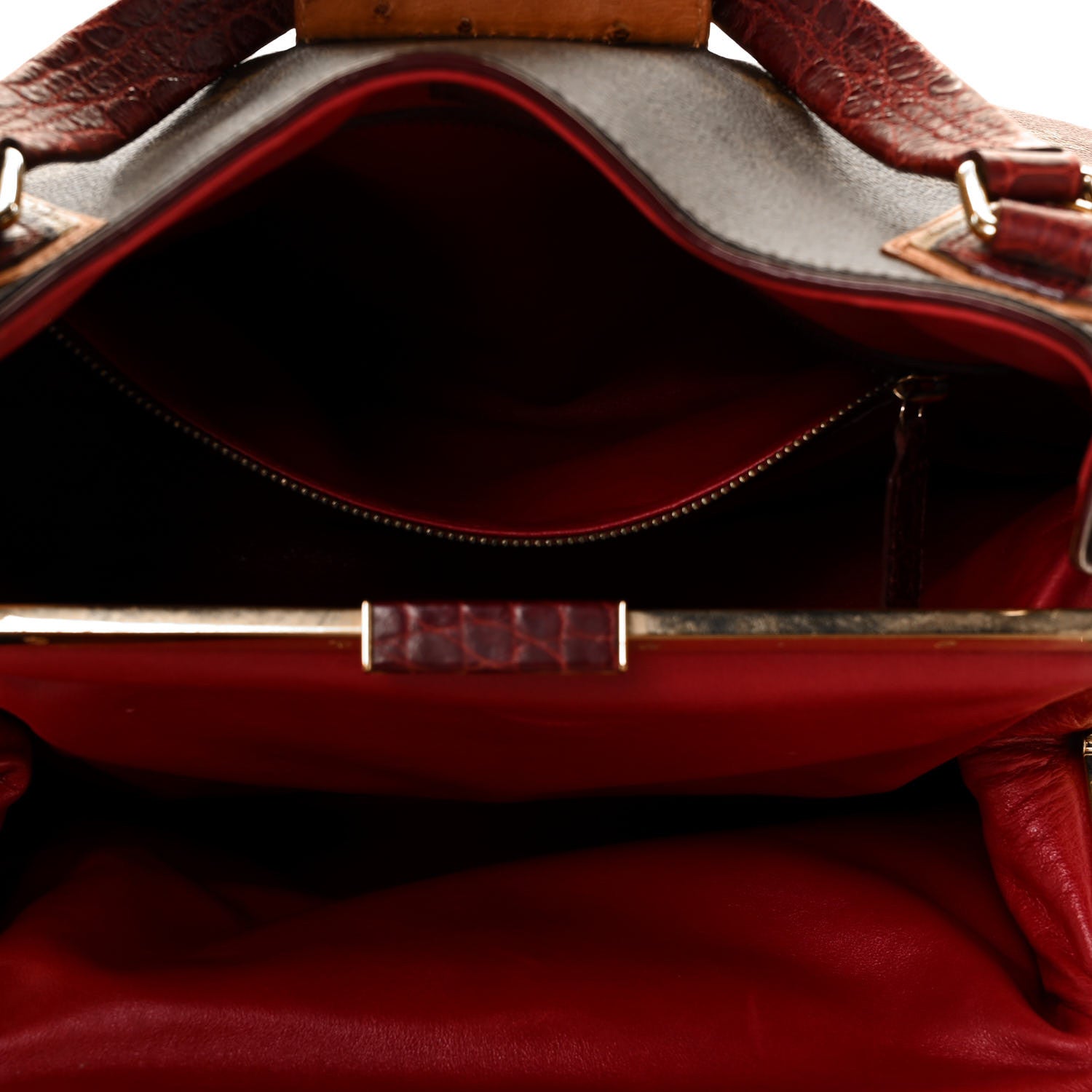Louis Vuitton Monogram Mirage Griet Exotic Bordeaux 5 of 13