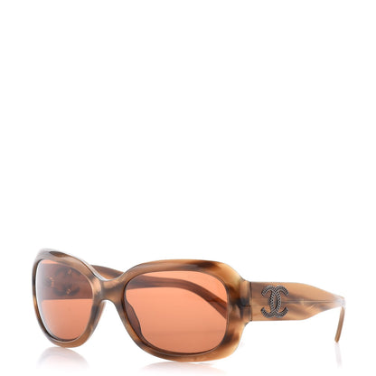 Chanel Studded CC Sunglasses 5102 Tortoise 1 of 8