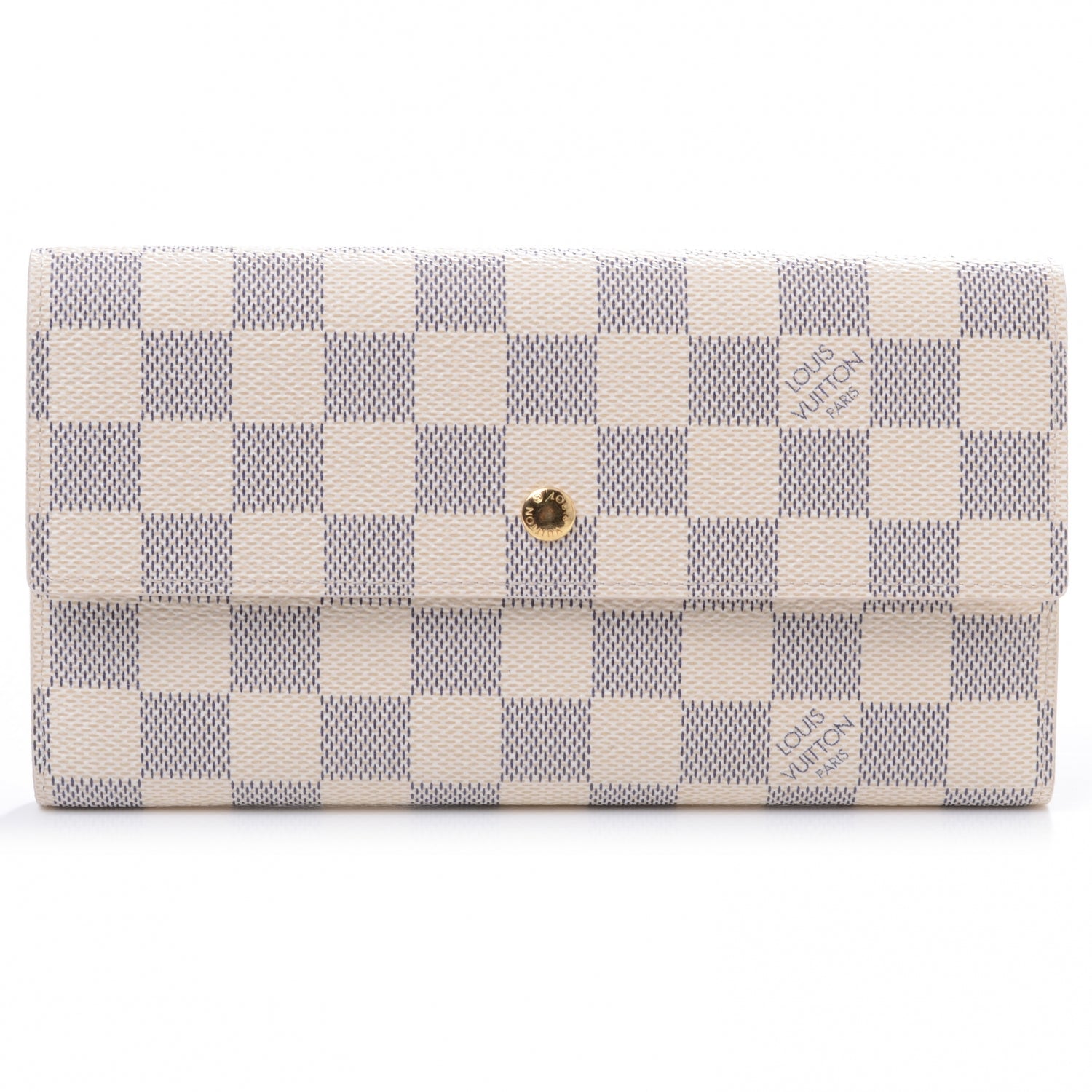 Louis Vuitton Damier Azur Porte Tresor International Wallet 1 of 6