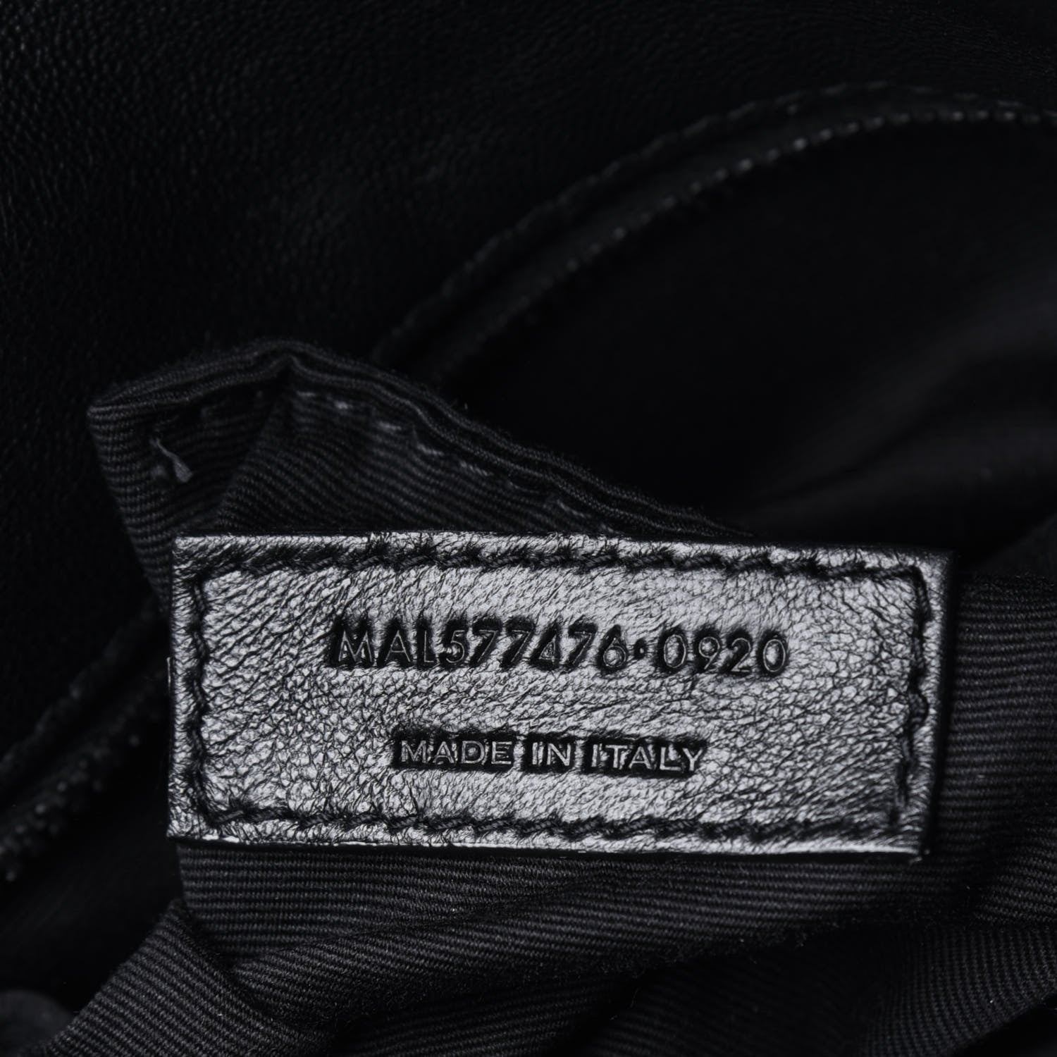 Saint Laurent Lambskin Quilted Small Loulou Puffer Monogram Chain Satchel Black 8 of 12