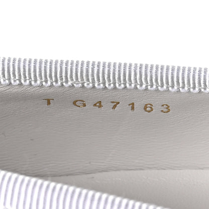 Chanel Lambskin Quilted CC Cambon Ballet Flats 39 White Black 8 of 9