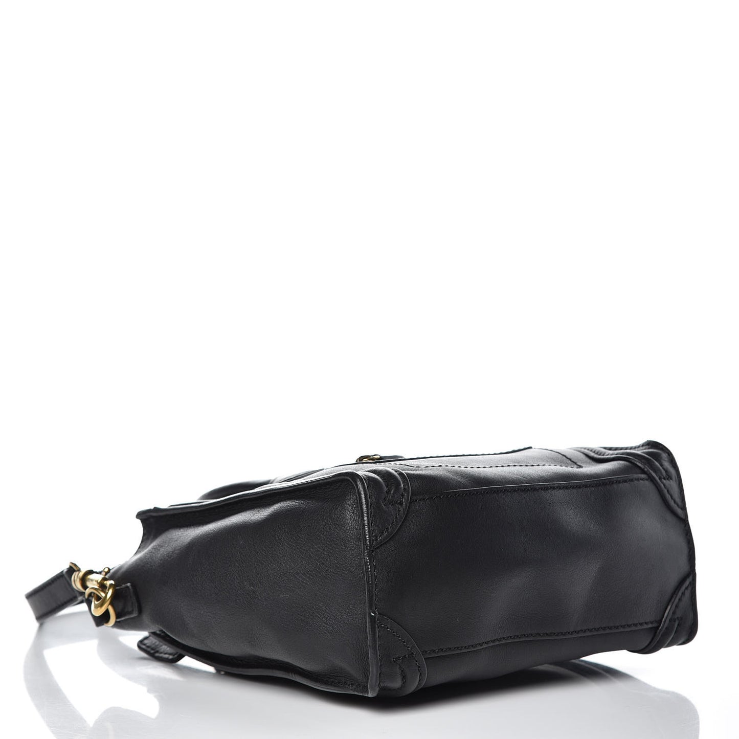 Smooth Calfskin Nano Luggage Black