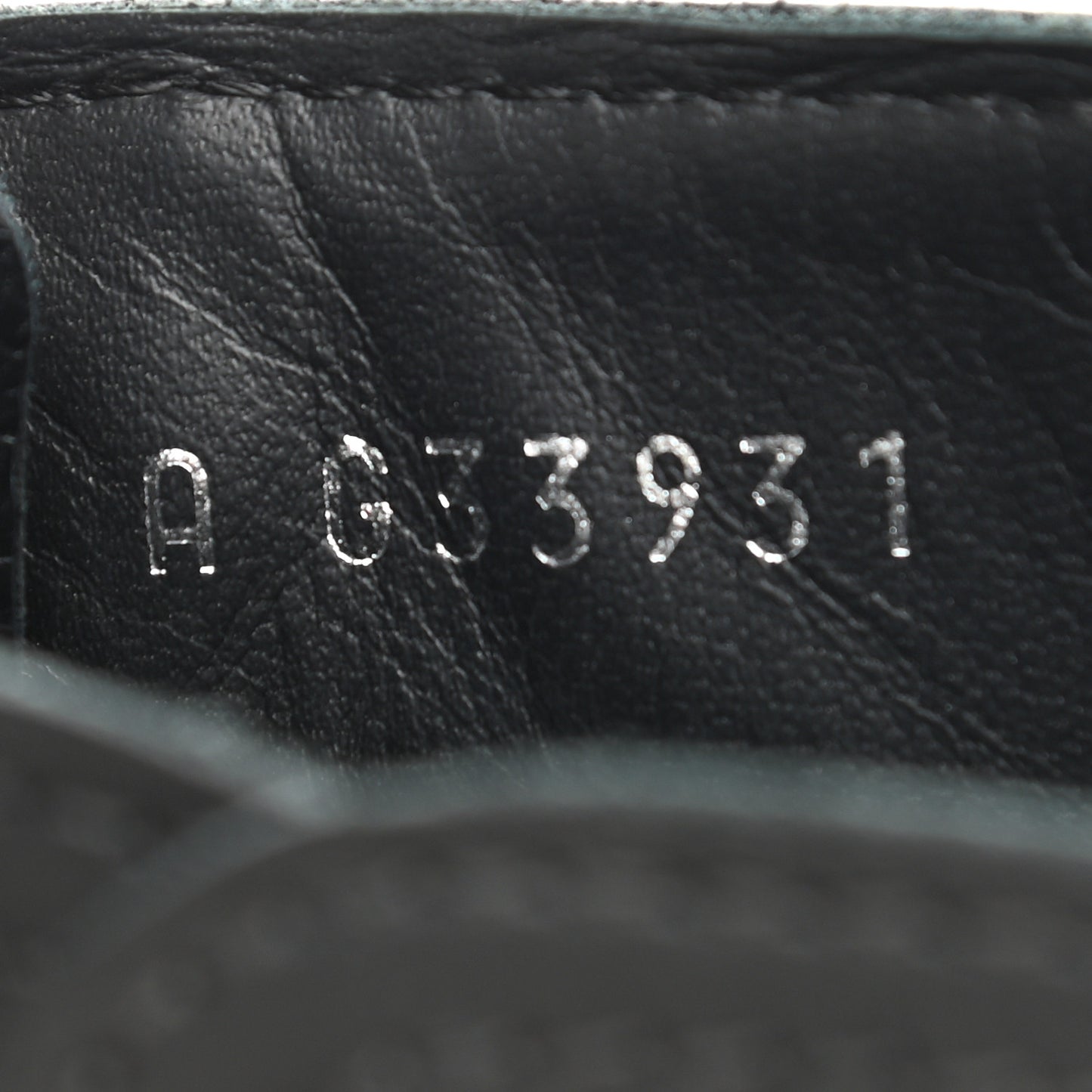 Calfskin Pearl Cap Toe Short Boots 36.5 Black