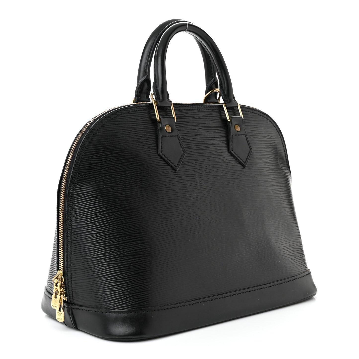 LOUIS VUITTON Epi Alma PM Black