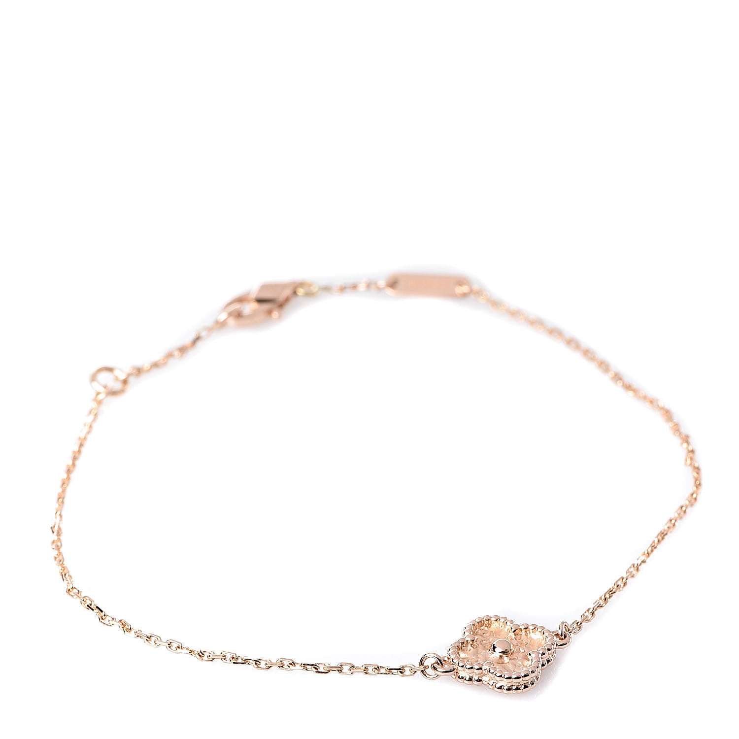 Van Cleef & Arpels 18K Rose Gold Sweet Alhambra Bracelet 1 of 7