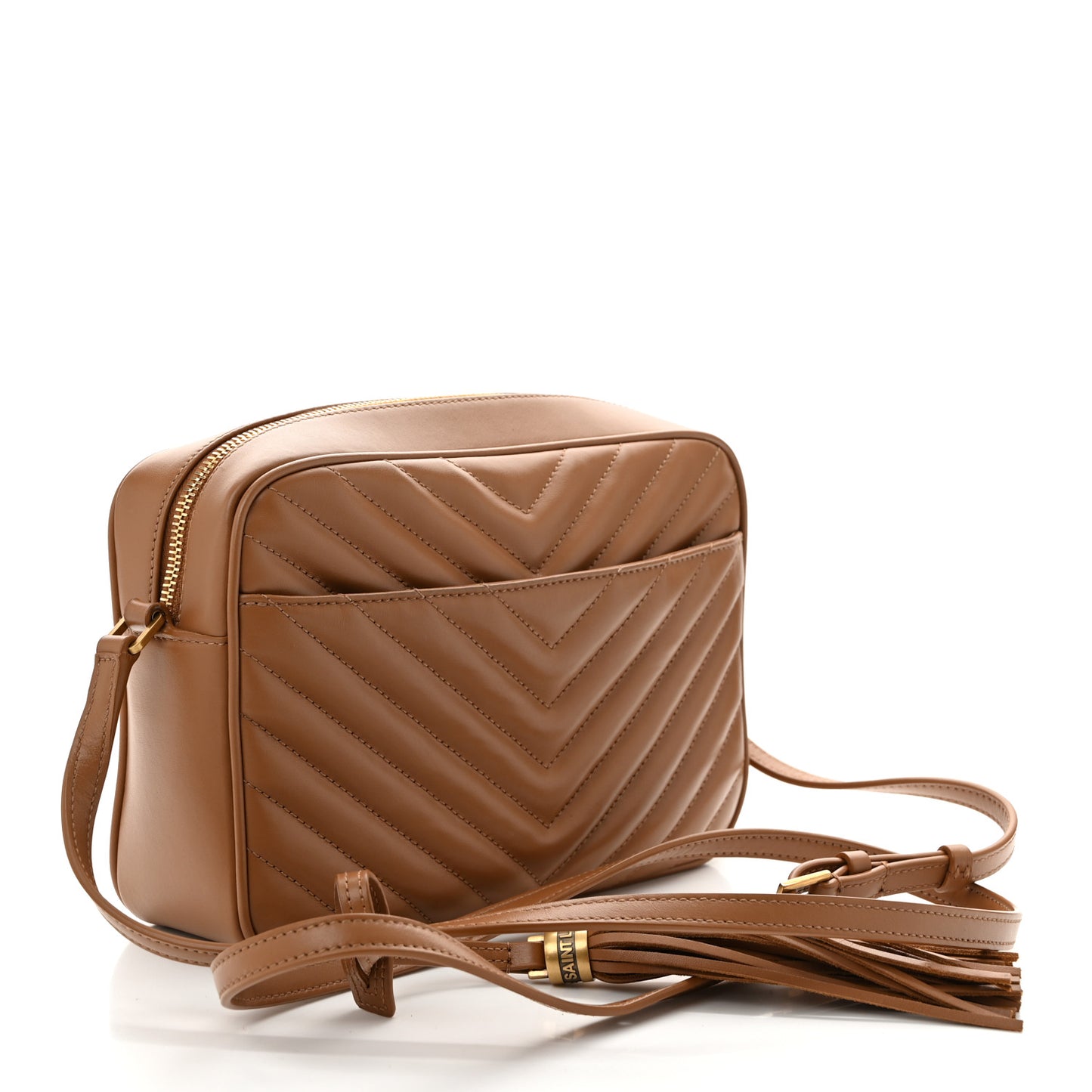 Calfskin Matelasse Monogram Lou Camera Bag Cinnamon