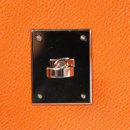 Hermes Epsom Birkin 35 Orange 19 of 34