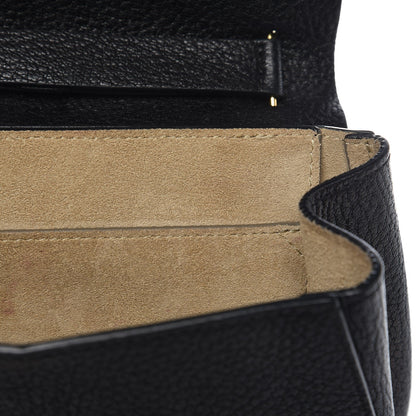 Chloe Grained Lambskin Drew Shoulder Bag Black 9 of 9