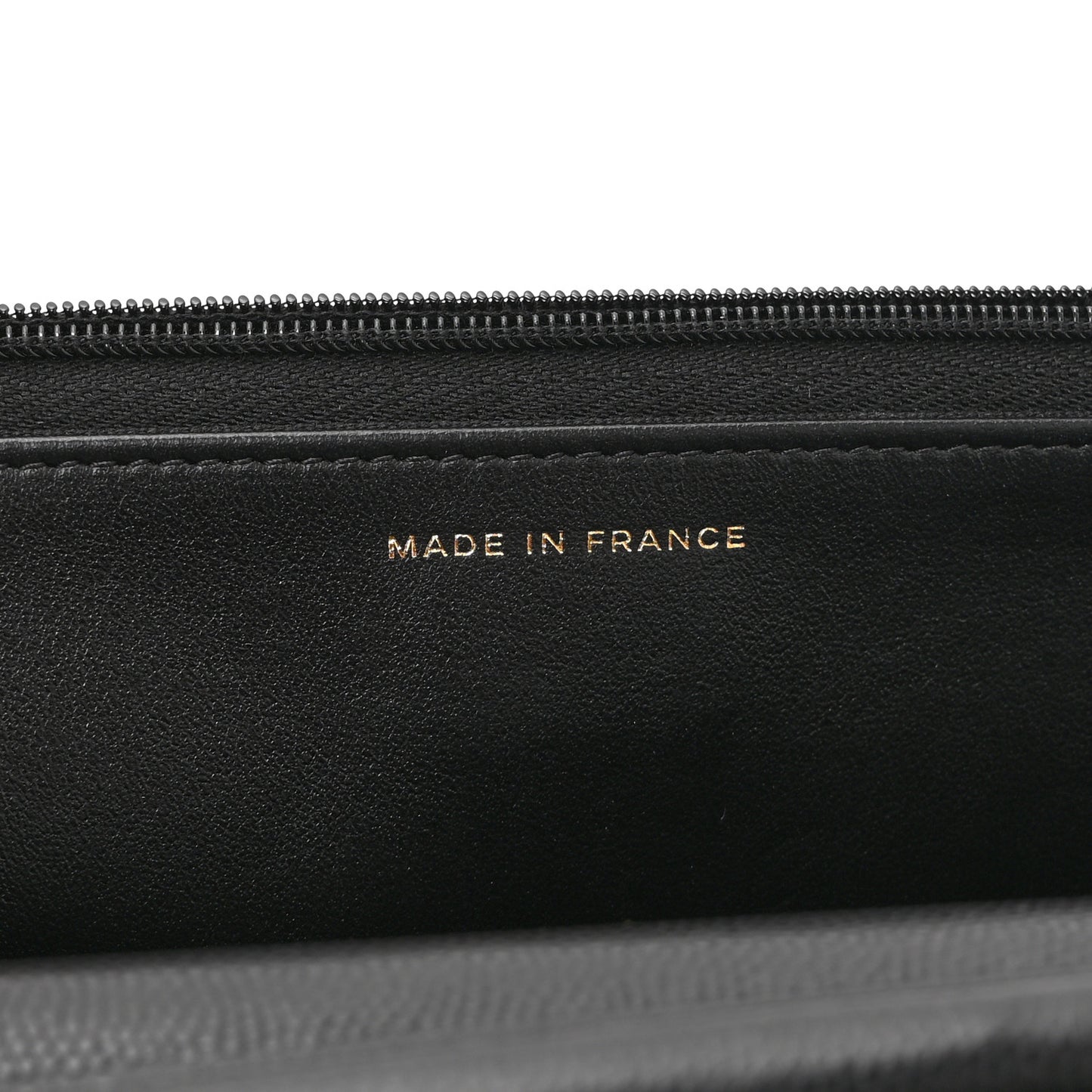 Caviar Quilted Crystal CC Wallet On Chain WOC Black