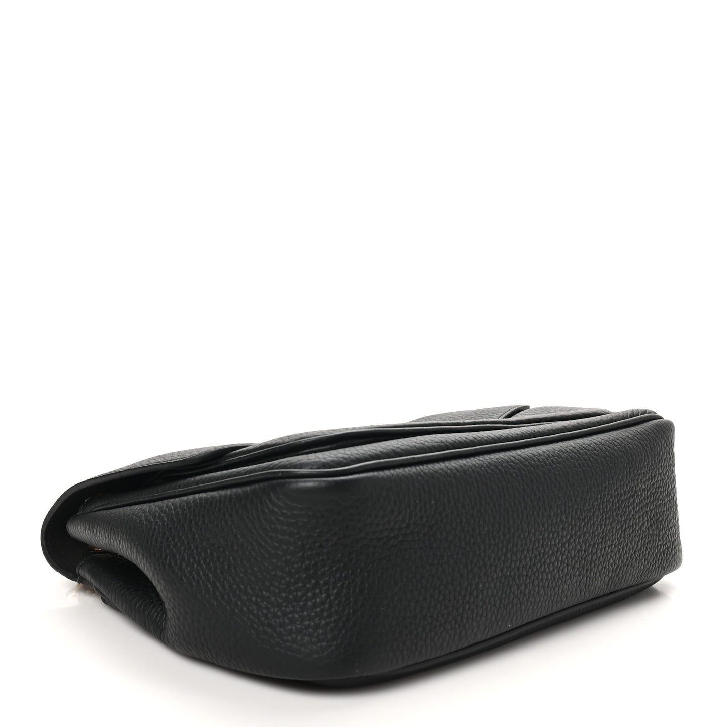 Heavy Grained Calfskin Darley Satchel Black