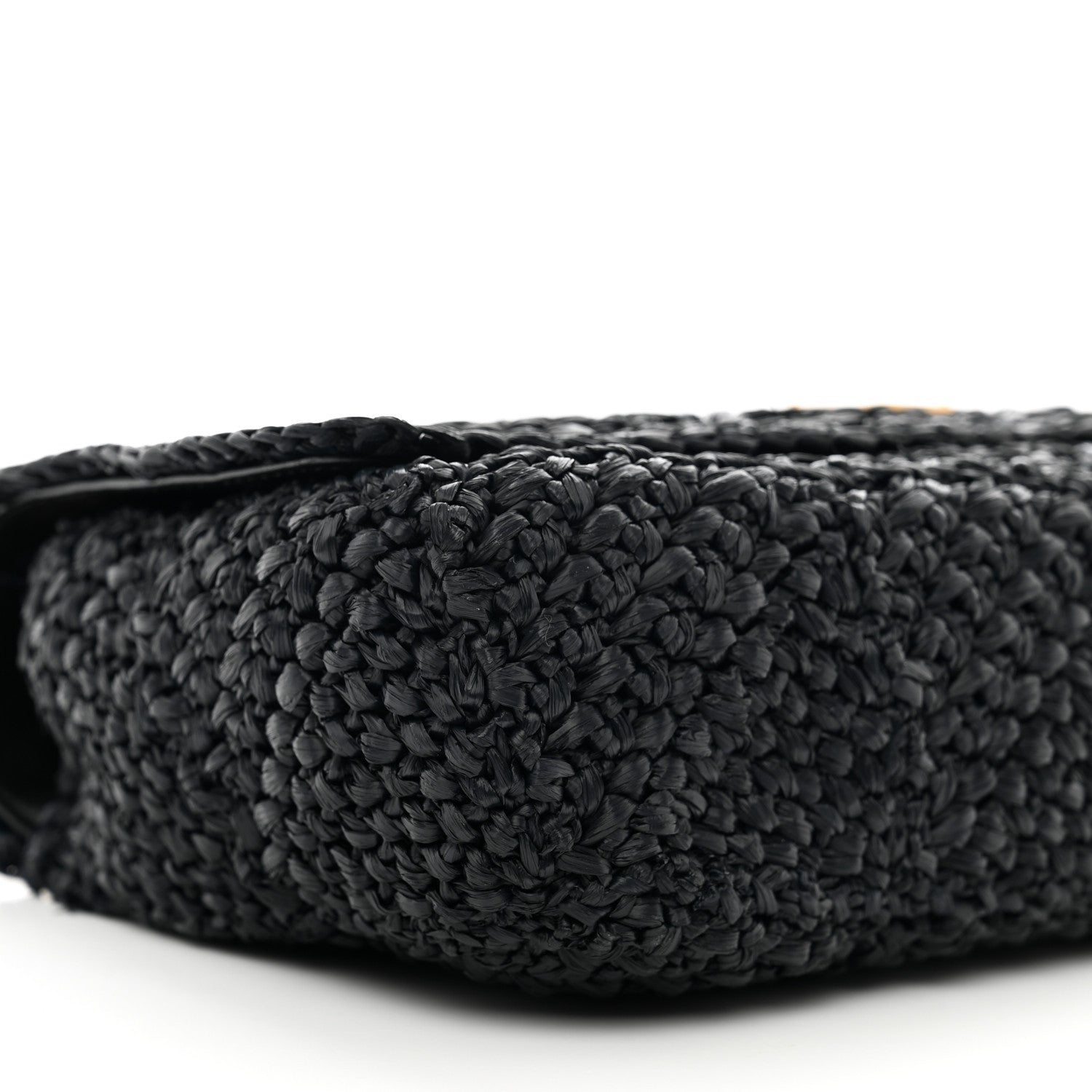 Saint Laurent Raffia Monogram Medium Jamie Black 9 of 11