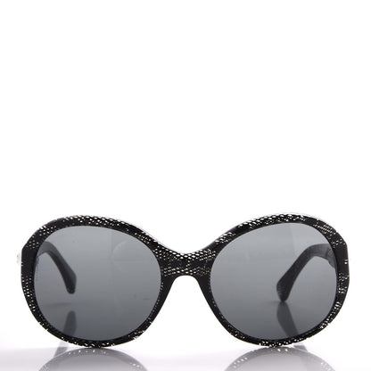 Chanel CC Pearl Sunglasses 5211-H Black 2 of 8