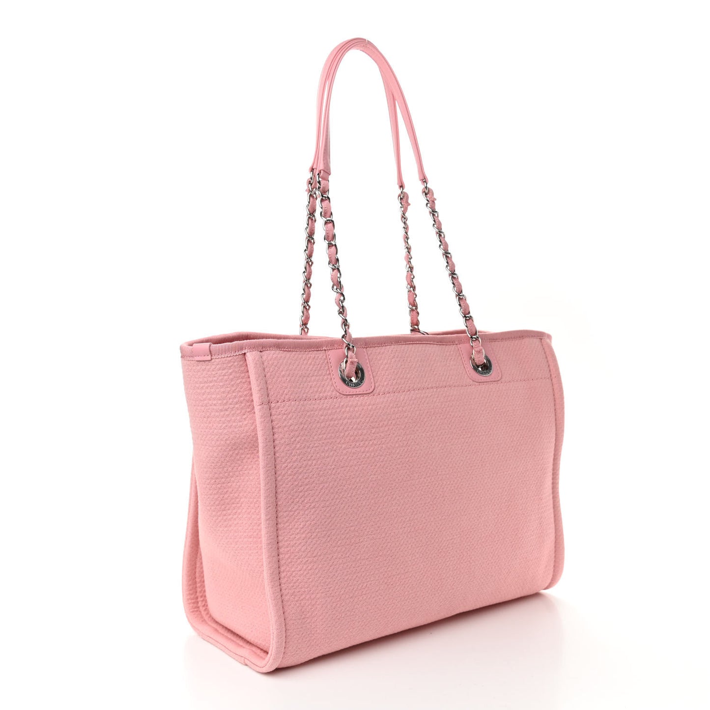 Mixed Fibers Small Deauville Tote Pink