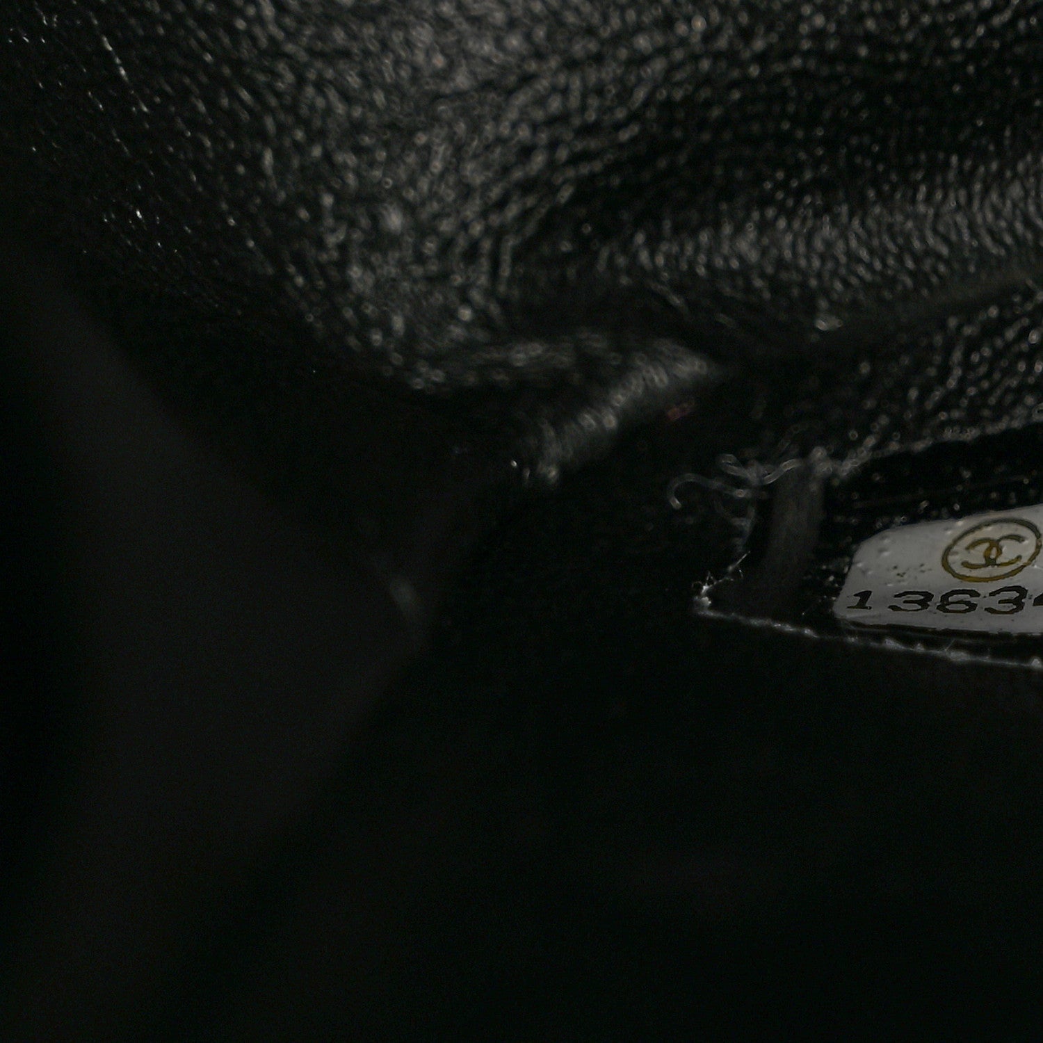Chanel Caviar Quilted Jumbo Single Flap Black 8 of 12