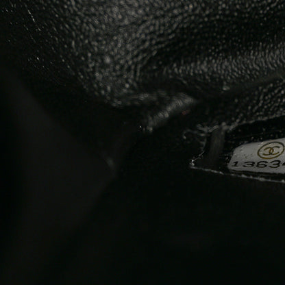 Chanel Caviar Quilted Jumbo Single Flap Black 8 of 12