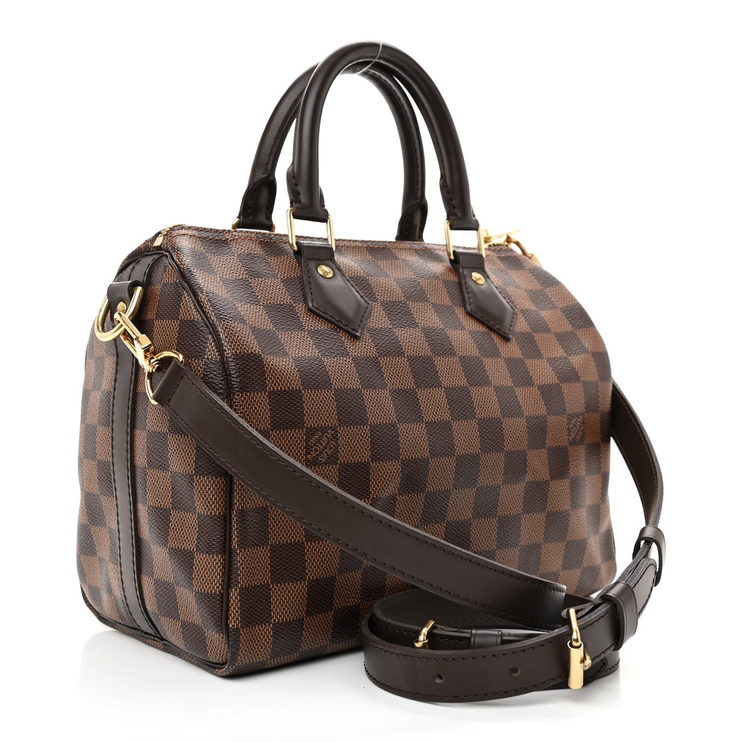 Louis Vuitton Damier Ebene Speedy Bandouliere 25 3 of 8