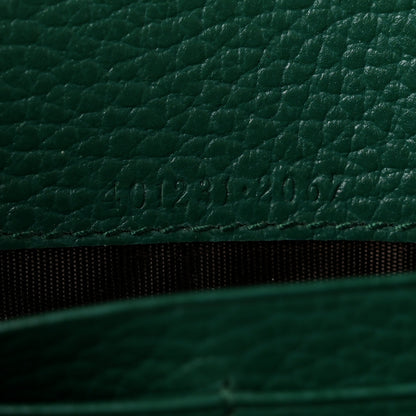 Gucci Calfskin Mini Dionysus Chain Wallet Emerald 7 of 11