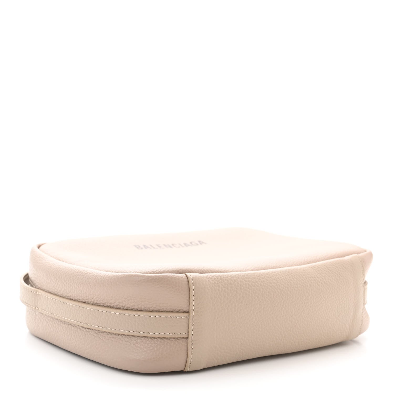 Balenciaga Calfskin Logo M Everyday Camera Bag Taupe 4 of 11