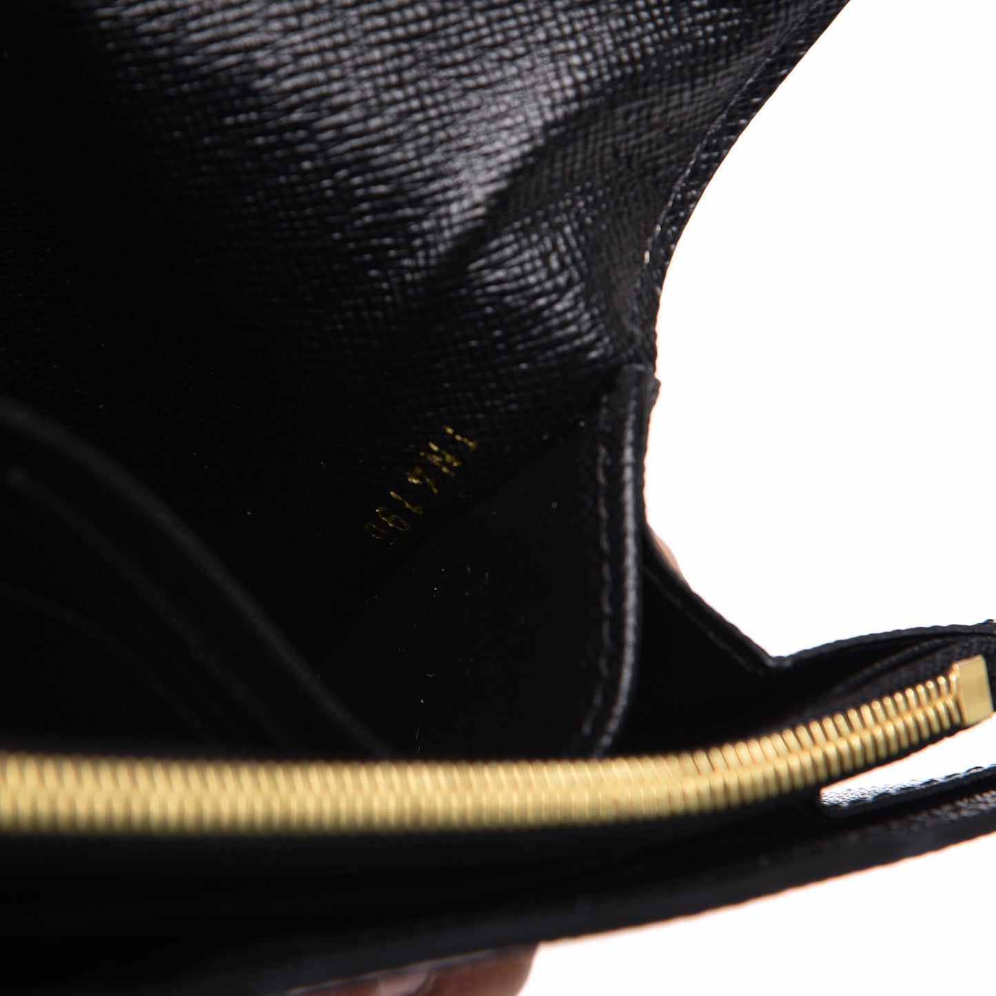 Epi Mechanical Flowers Twist Wallet Black
