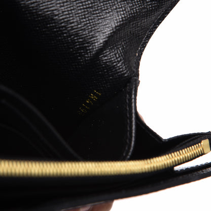 Louis Vuitton Epi Mechanical Flowers Twist Wallet Black 7 of 8