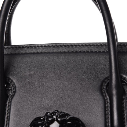 Versace Calfskin Large Palazzo Empire Bag Black 13 of 23