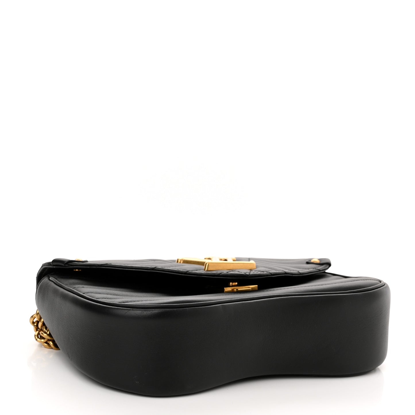 Calfskin New Wave Chain MM Black