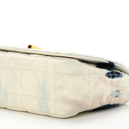 Christian Dior Denim Tie Dye Cannage Small Caro Bag Multicolor 10 of 12