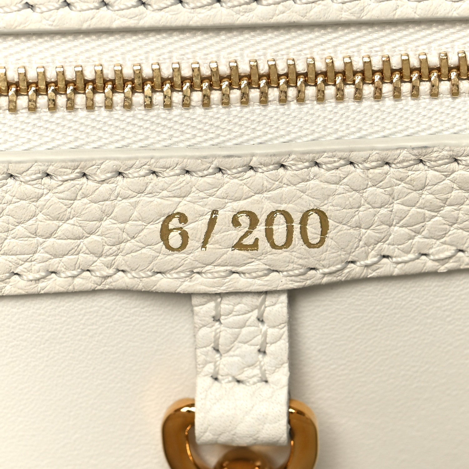 Louis Vuitton Taurillon Artycapucines Henry Taylor MM Snow 8 of 11