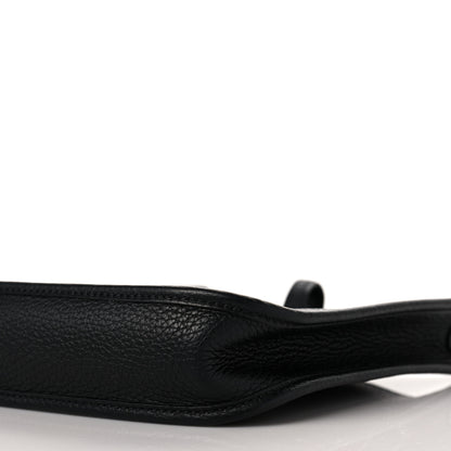 Hermes Taurillon Clemence Evelyne TPM Black 8 of 8