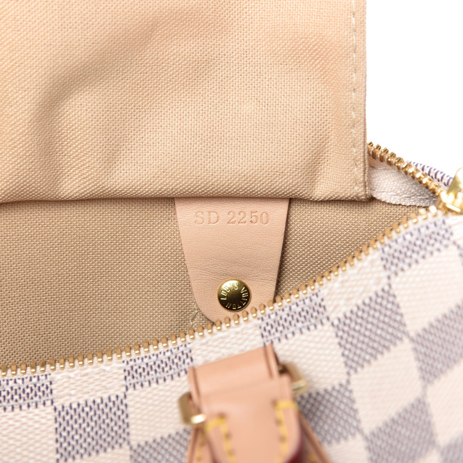 Louis Vuitton Damier Azur Speedy Bandouliere 25 9 of 11