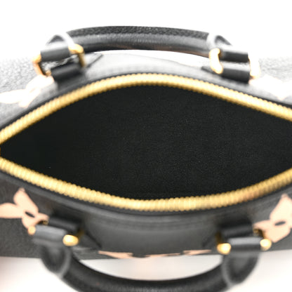 Louis Vuitton Empreinte Monogram Giant Papillon BB Black Beige 5 of 9