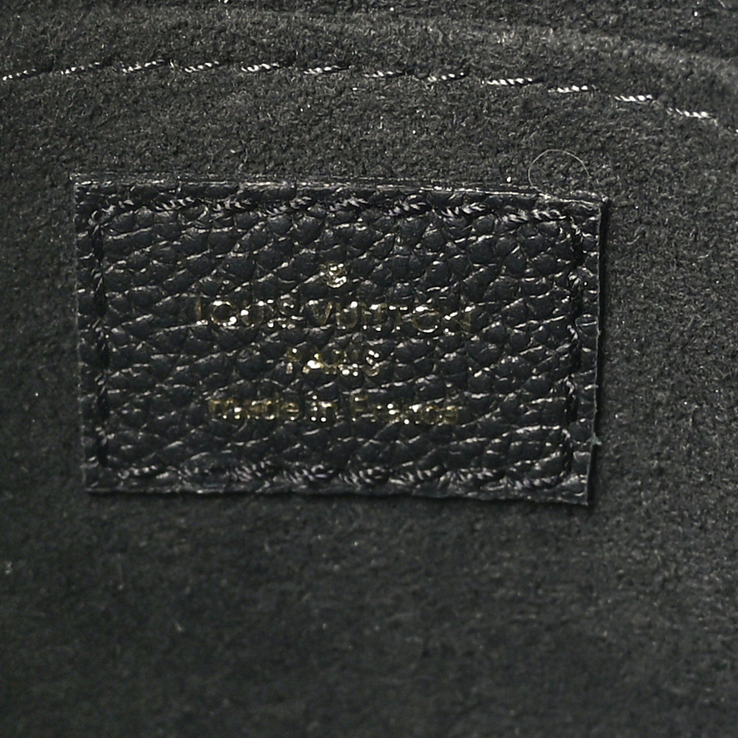 Louis Vuitton Empreinte Monogram Giant Petit Sac Plat Black 6 of 8