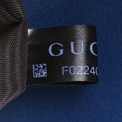 Gucci Vitello Fontanella Web Small Sylvie Shoulder Bag Blue Agata 7 of 9