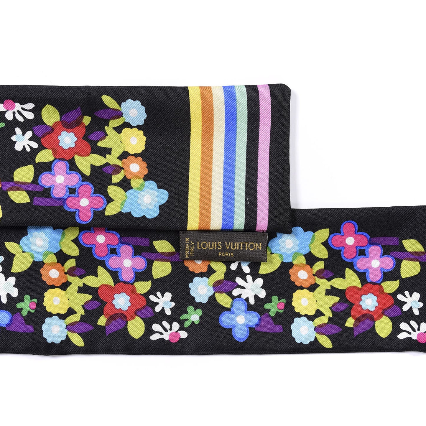 Silk Olivia Bandeau Multicolor Black