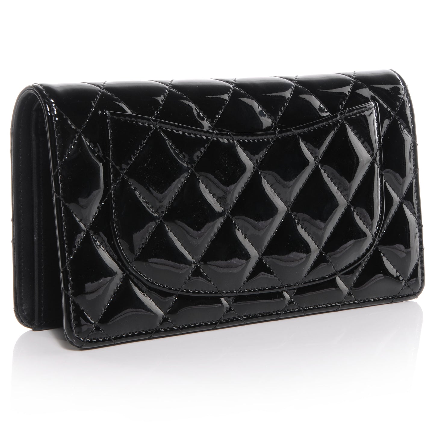 Patent Yen Wallet Black