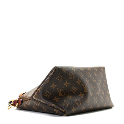 Louis Vuitton Monogram Beaubourg Hobo Mini Bordeaux Red Peach Safran Blue Jean Blue 4 of 11