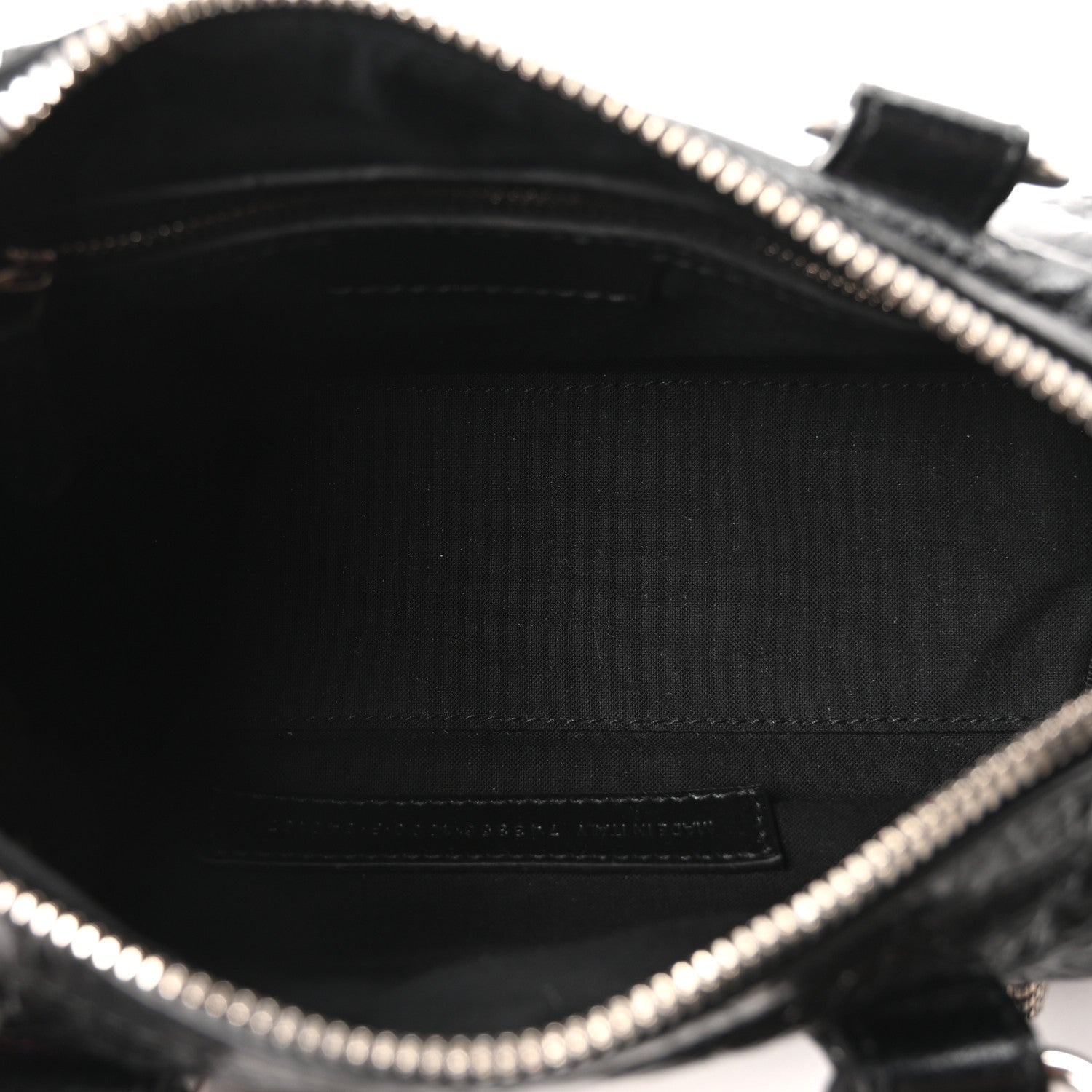 Balenciaga Agneau Arena Mini Le Cagole Duffle Crossbody Bag Black 6 of 11