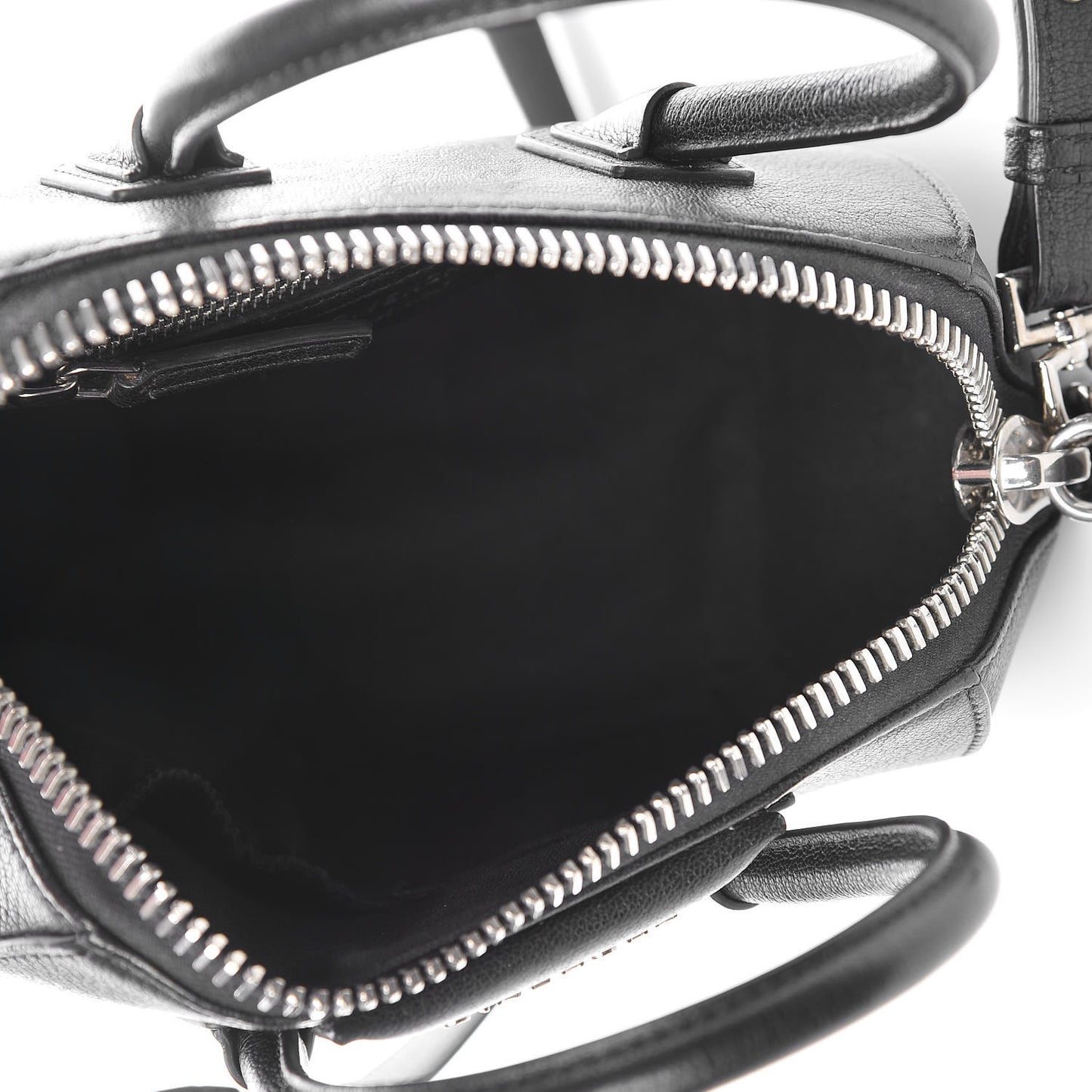 Sugar Goatskin Mini Antigona Black
