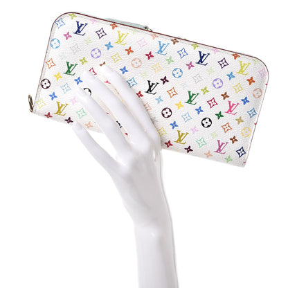 Louis Vuitton Monogram Multicolor Insolite Wallet White Anie 2 of 7