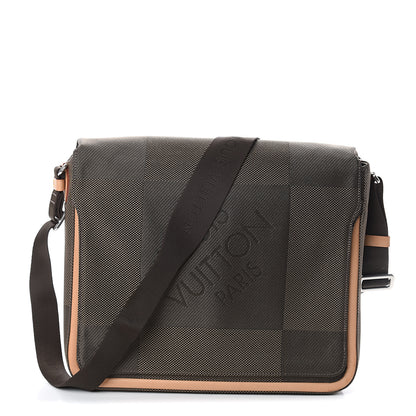 Louis Vuitton Damier Geant Messenger Bag Terre 1 of 8