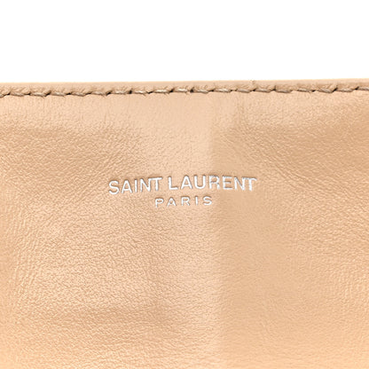 Saint Laurent Calfskin Y Quilted Monogram Large Loulou Shopper Nude Powder 7 of 16