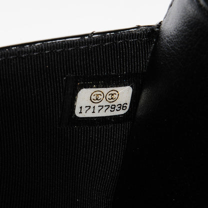 Chanel Patent Quilted Wallet On Chain WOC Black 8 of 8