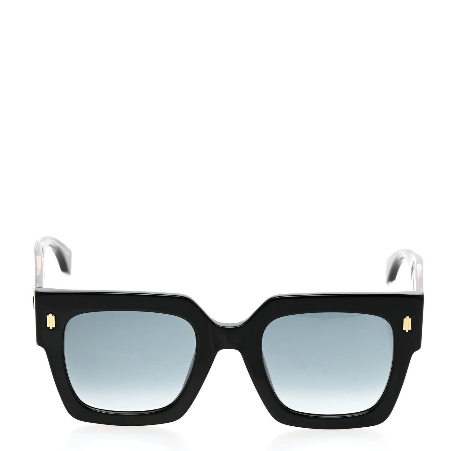 Acetate Fendi Roma Sunglasses FF 0457/G/S Black Blue
