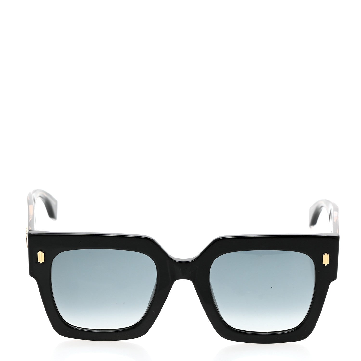 Fendi Acetate Fendi Roma Sunglasses FF 0457/G/S Black Blue 3 of 7