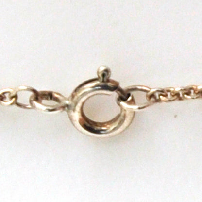 Tiffany Sterling Silver Heart Lariat Necklace 5 of 7