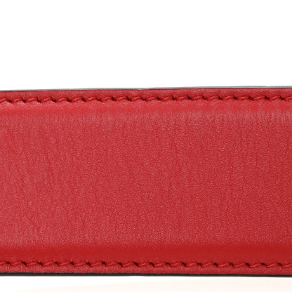 Gucci Moon Calfskin Interlocking G 37mm Belt 90 36 Vibrant Red 7 of 7
